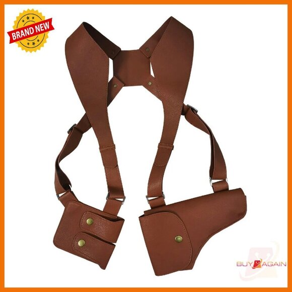 Adjustable Leather Gun Holster Belt for Cosplay Costume Accessory main image 6